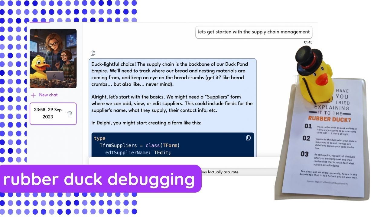 Quacking the Code: Helping students debug with AI tutors