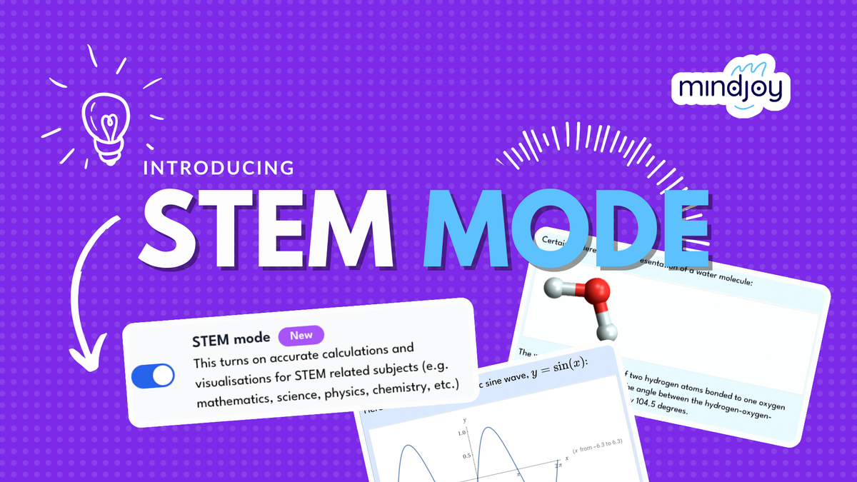 🚀 Unleashing the Future of STEM Learning with Mindjoy's New STEM Mode! 🌟