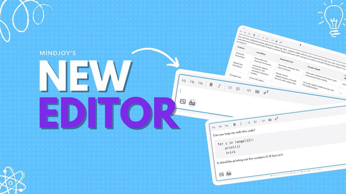 ✏️ Mindjoy's New Text Editor! 🎉