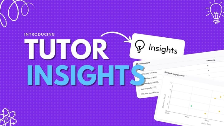 📊 Empowering Students and Teachers with Tutor Insights! 🌟